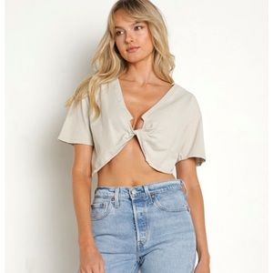 Joah Brown Twist Tee